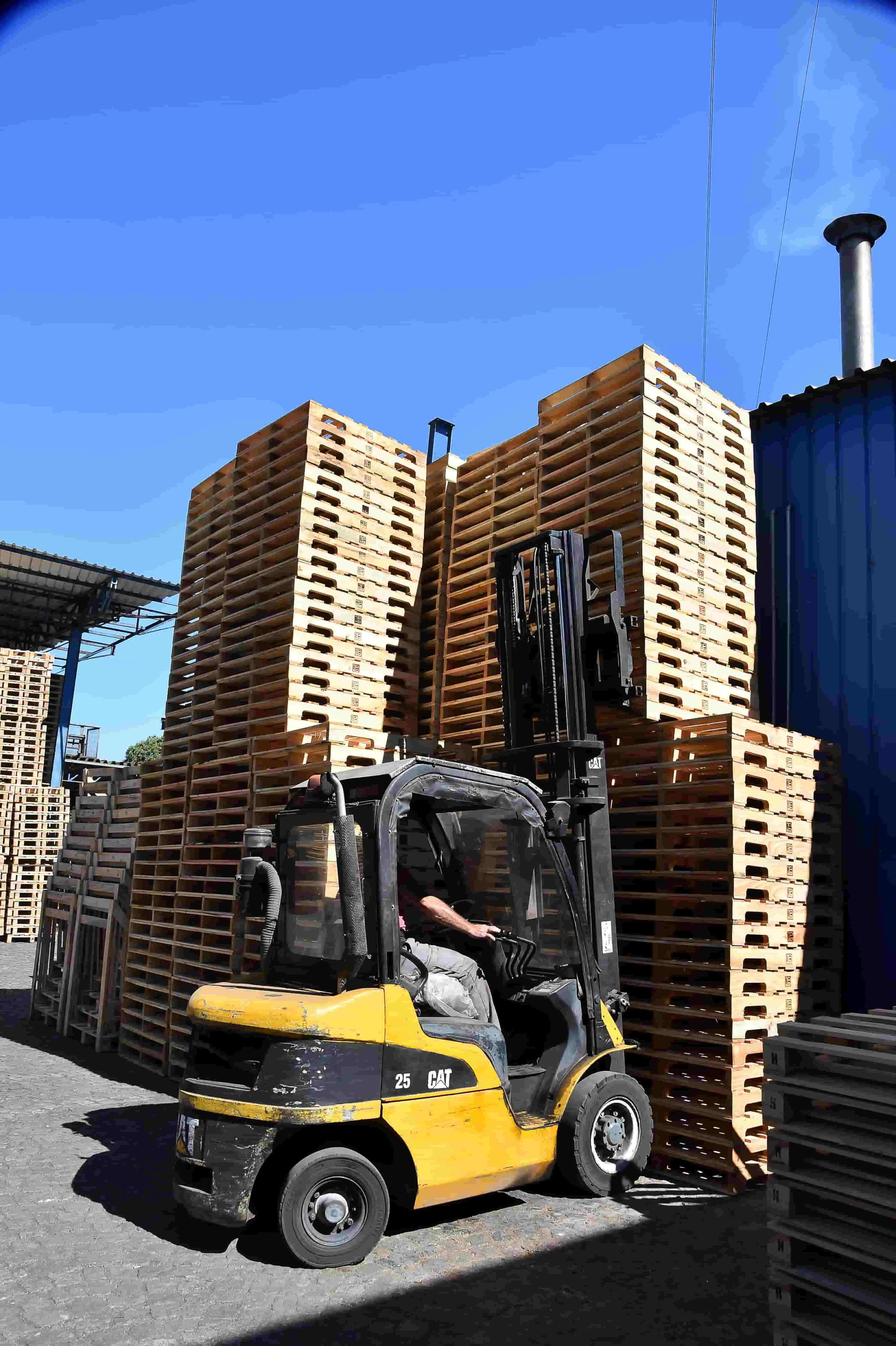 Produção industrial em madeira